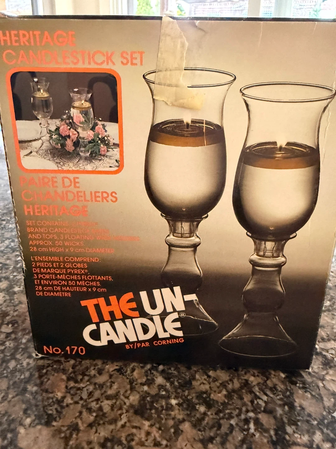 The Un-Candle Heritage Candlestick Set