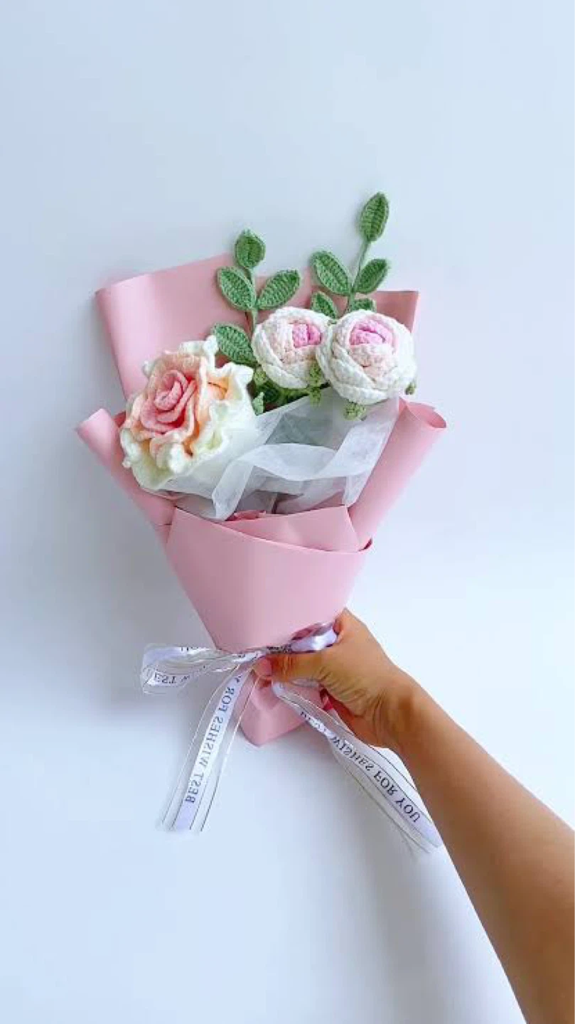🌸Handmade Crochet Flower Bouquets🌸 - photo 2