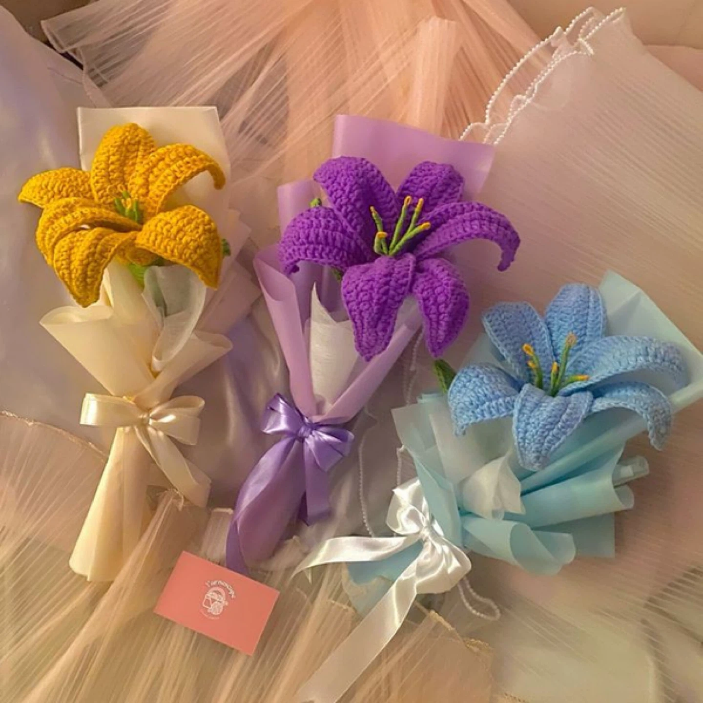 🌸Handmade Crochet Flower Bouquets🌸