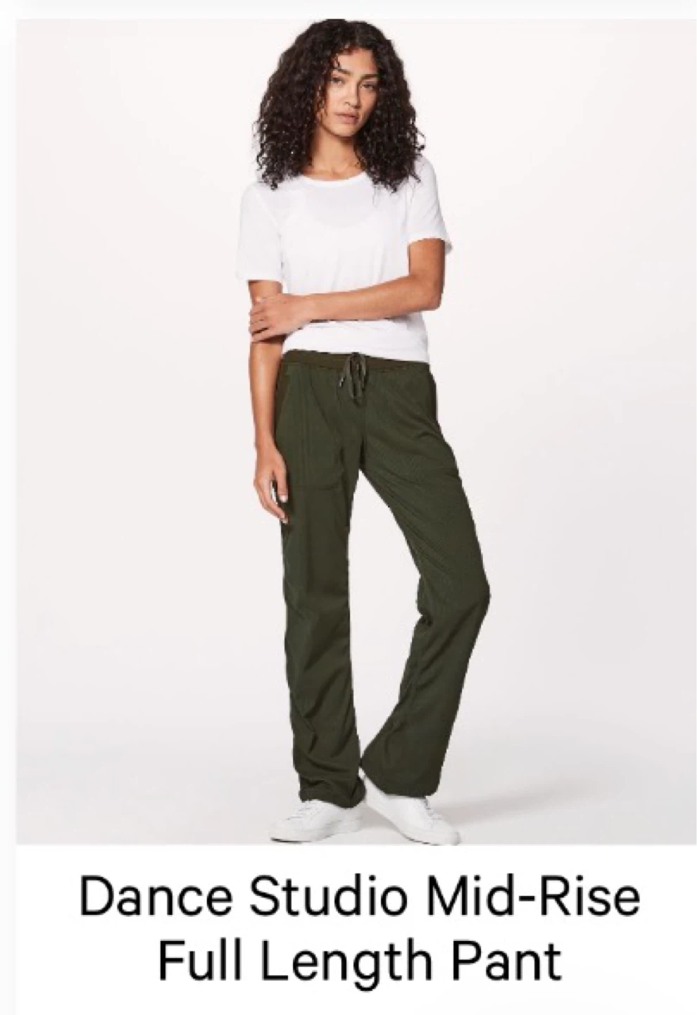 Lululemon Dance Studio Mid-Rise Full Length Pant