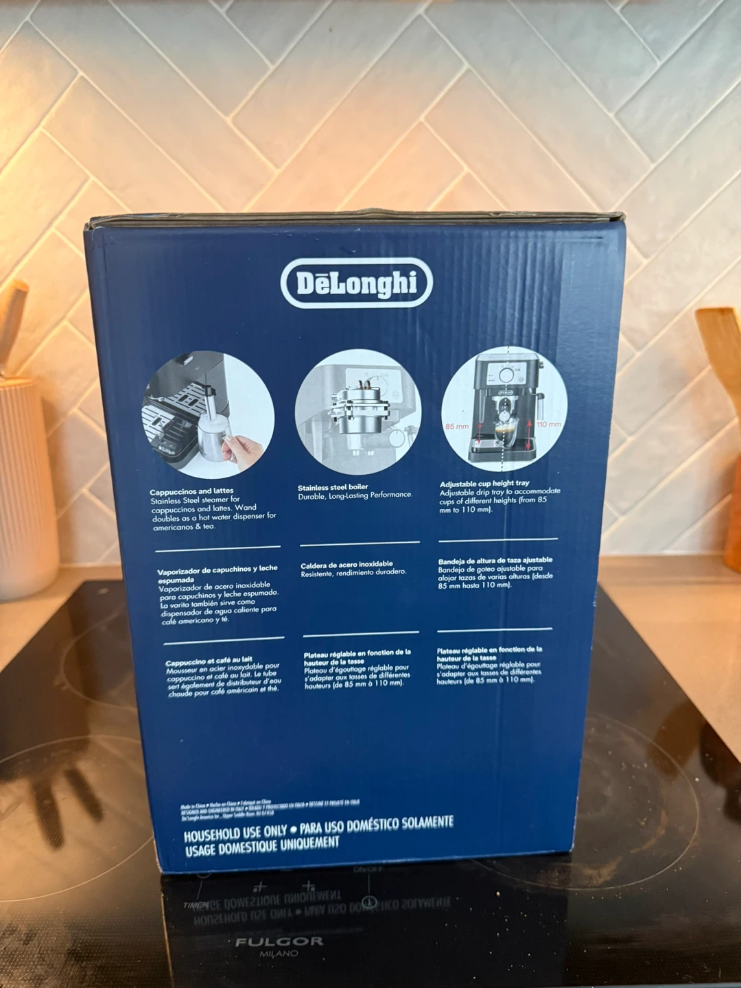 Brand New DeLonghi Stilosa Espresso and Cappuccino Maker - photo 4