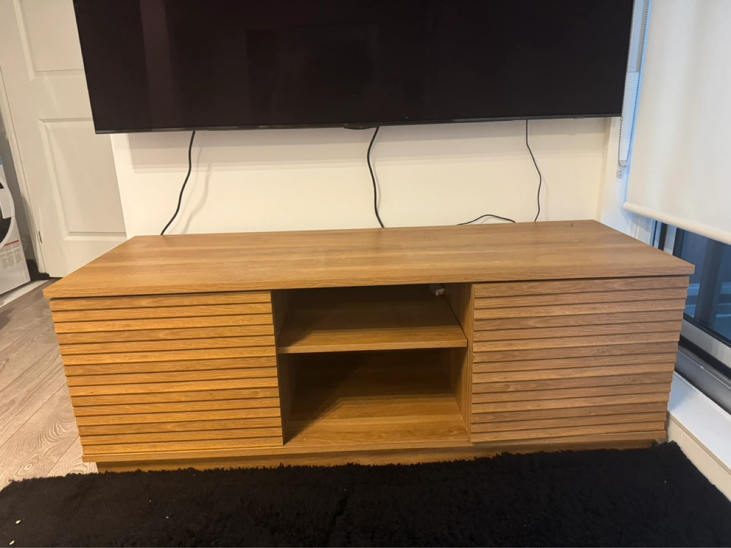 Wooden Media Console - photo 2