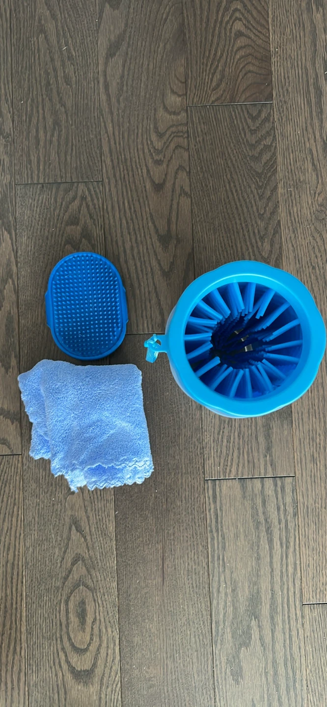 Tinioey Dog Paw Cleaner Cup Set - photo 2