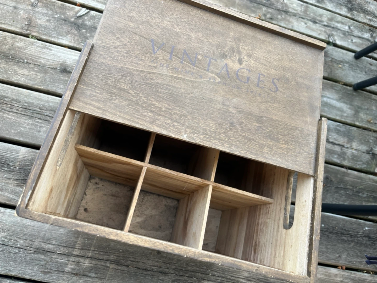 2 wooden crates for garden/home decor or storage $15 each - photo 4
