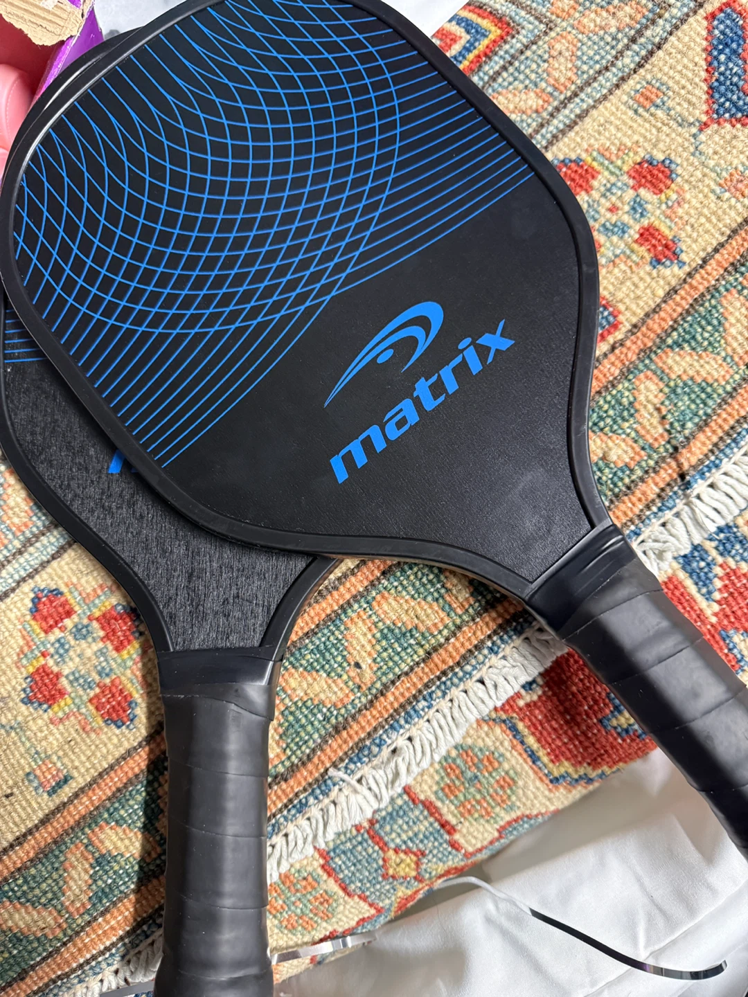 Matrix Pickleball Paddles - Black/Blue