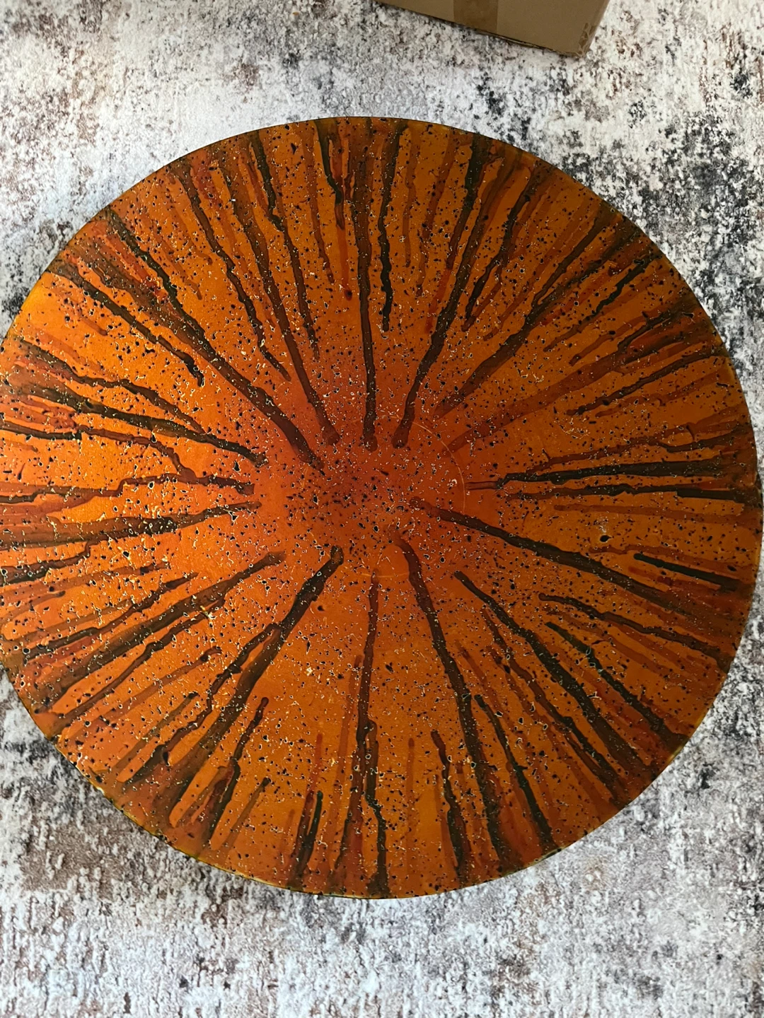 Huge decorative bowl about 24”