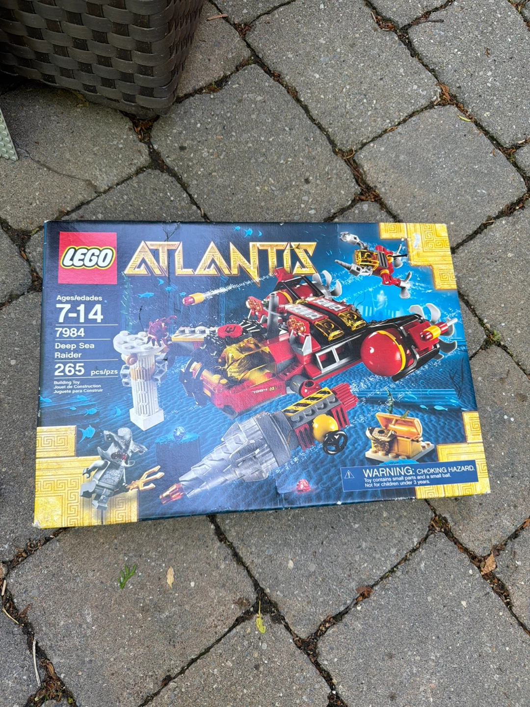 LEGO Atlantis Deep Sea Raider 7984 Building Toy