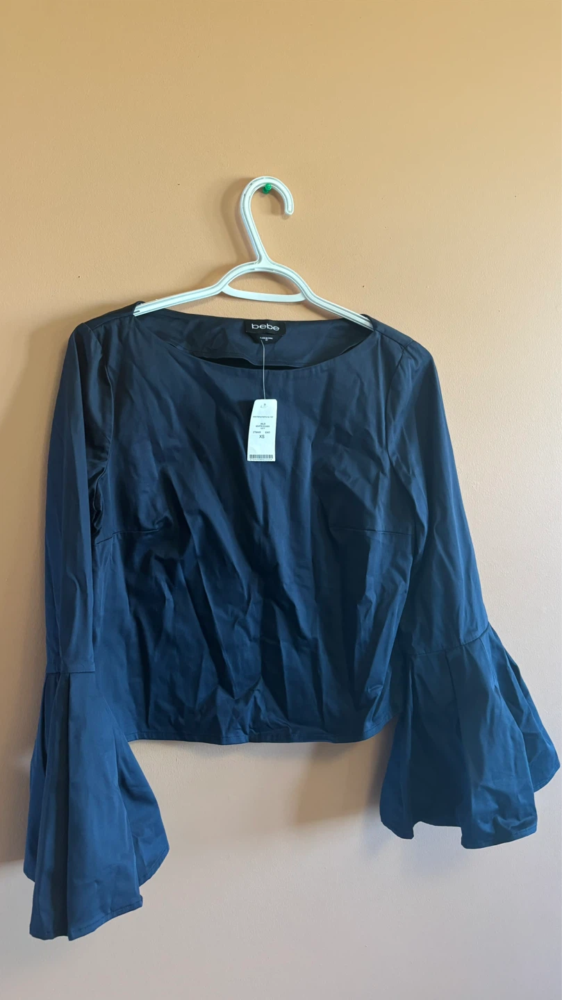Bebe Bell Sleeve Blouse