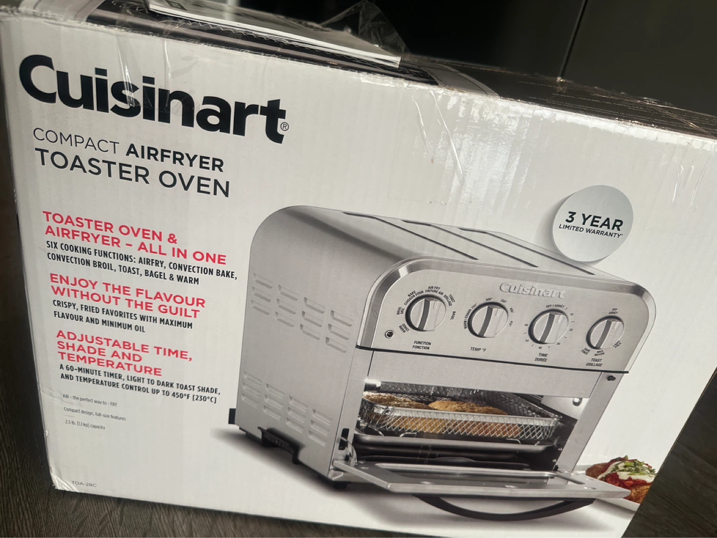 [Moving Sale] Cuisinart AirFryer Convection Toaster Oven - photo 2
