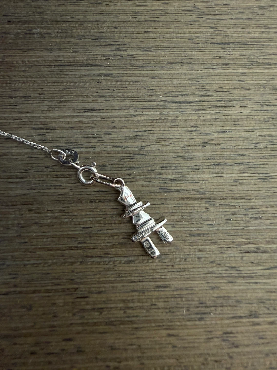 Inukshuk 0.925 sterling silver necklace - photo 4