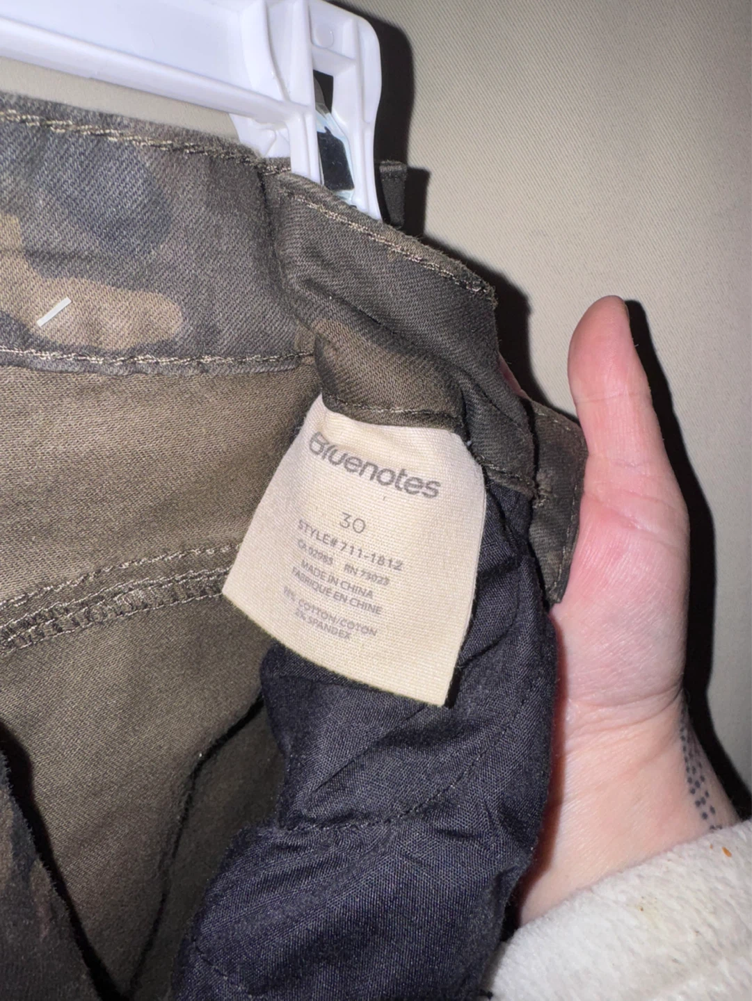 Bluenotes Camo Cargo Pants Size 30 - photo 5