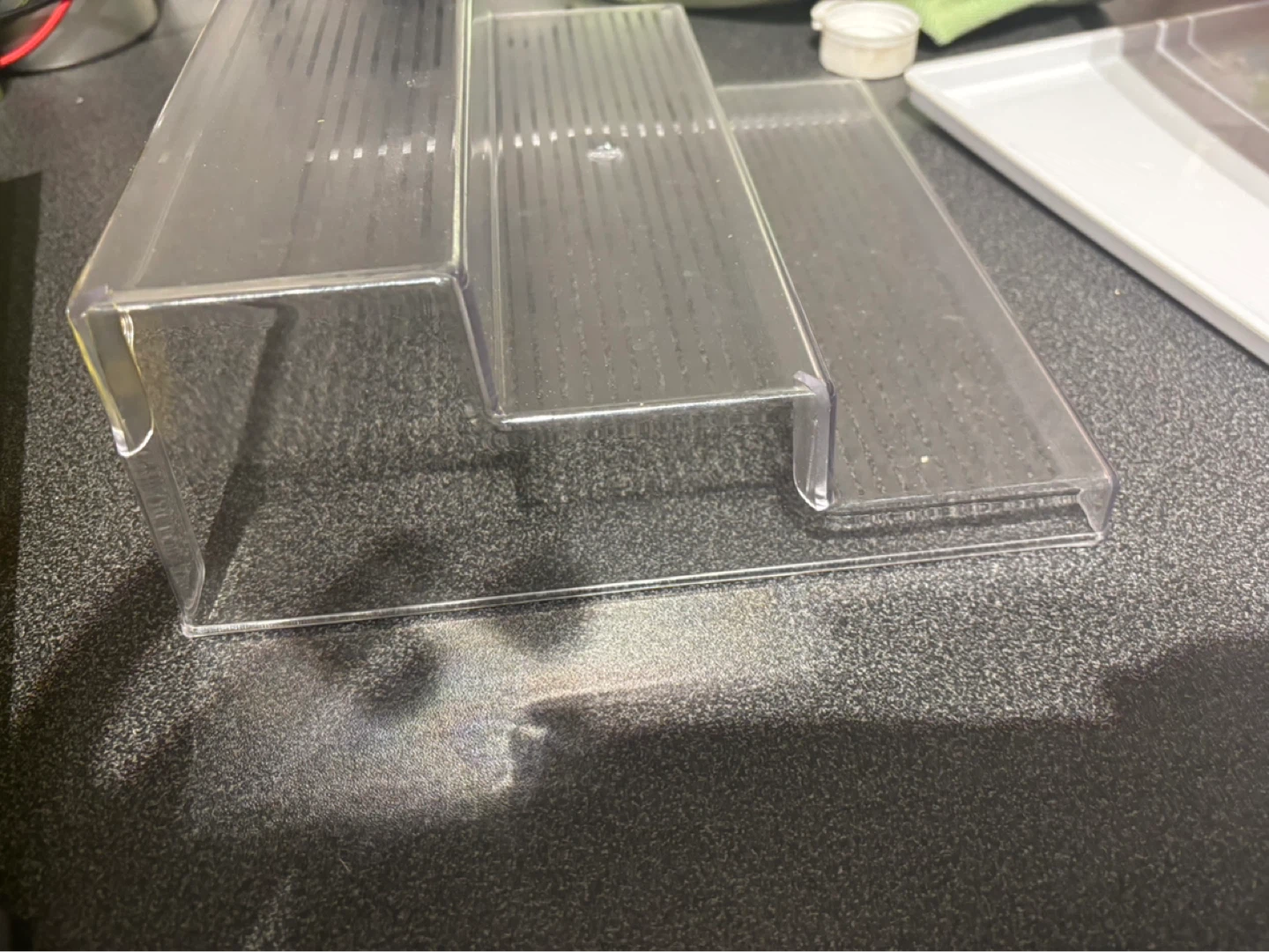 Clear Plastic 3-Tiered rack Organizer