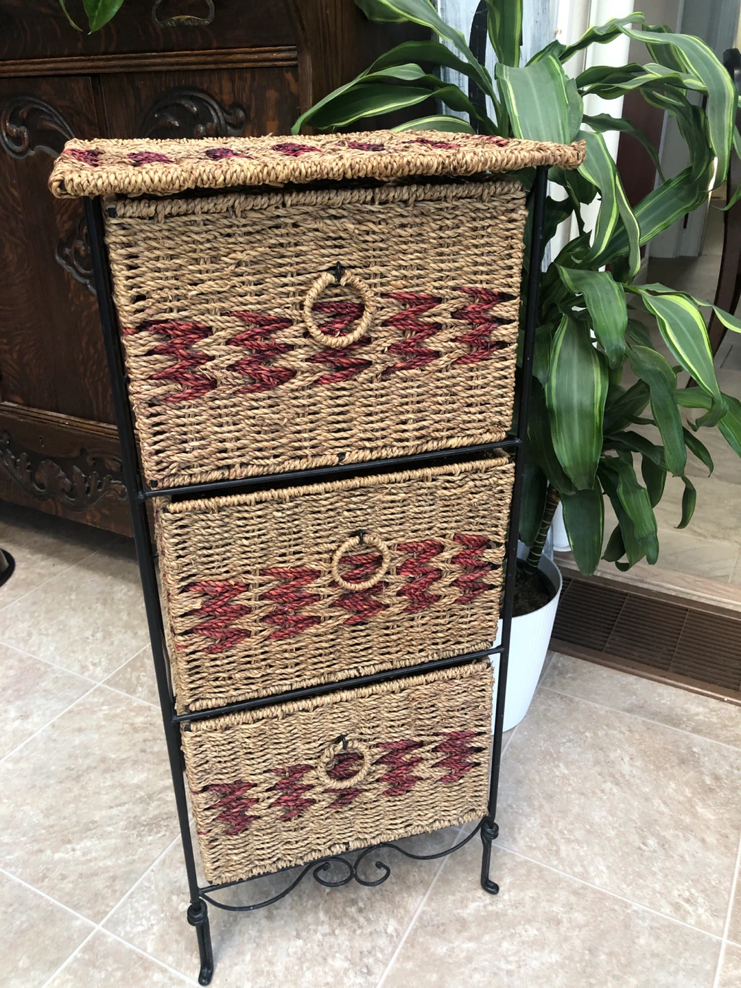Super cute wicker drawer set - photo 2