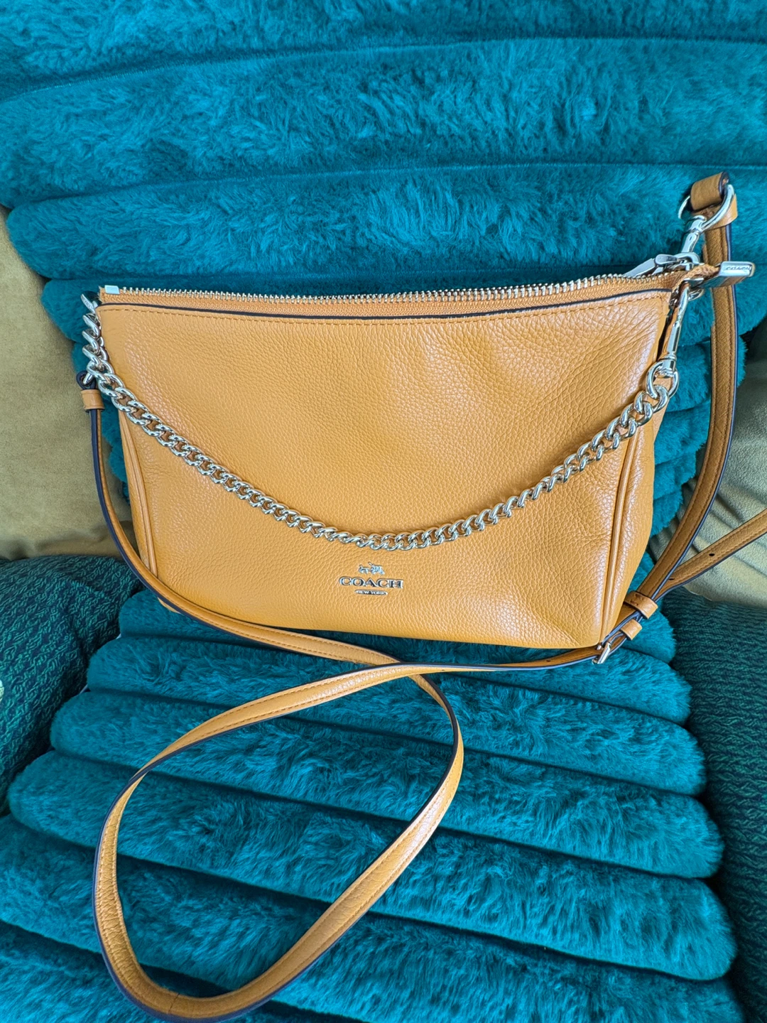 Coach Pebble Leather Crossbody Bag - photo 3