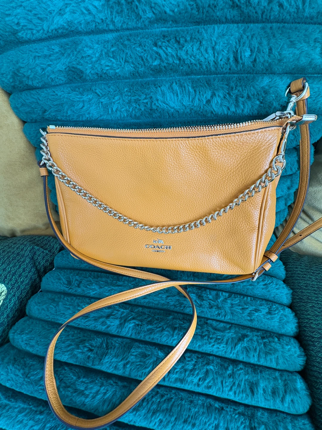Coach Pebble Leather Crossbody Bag - photo 2