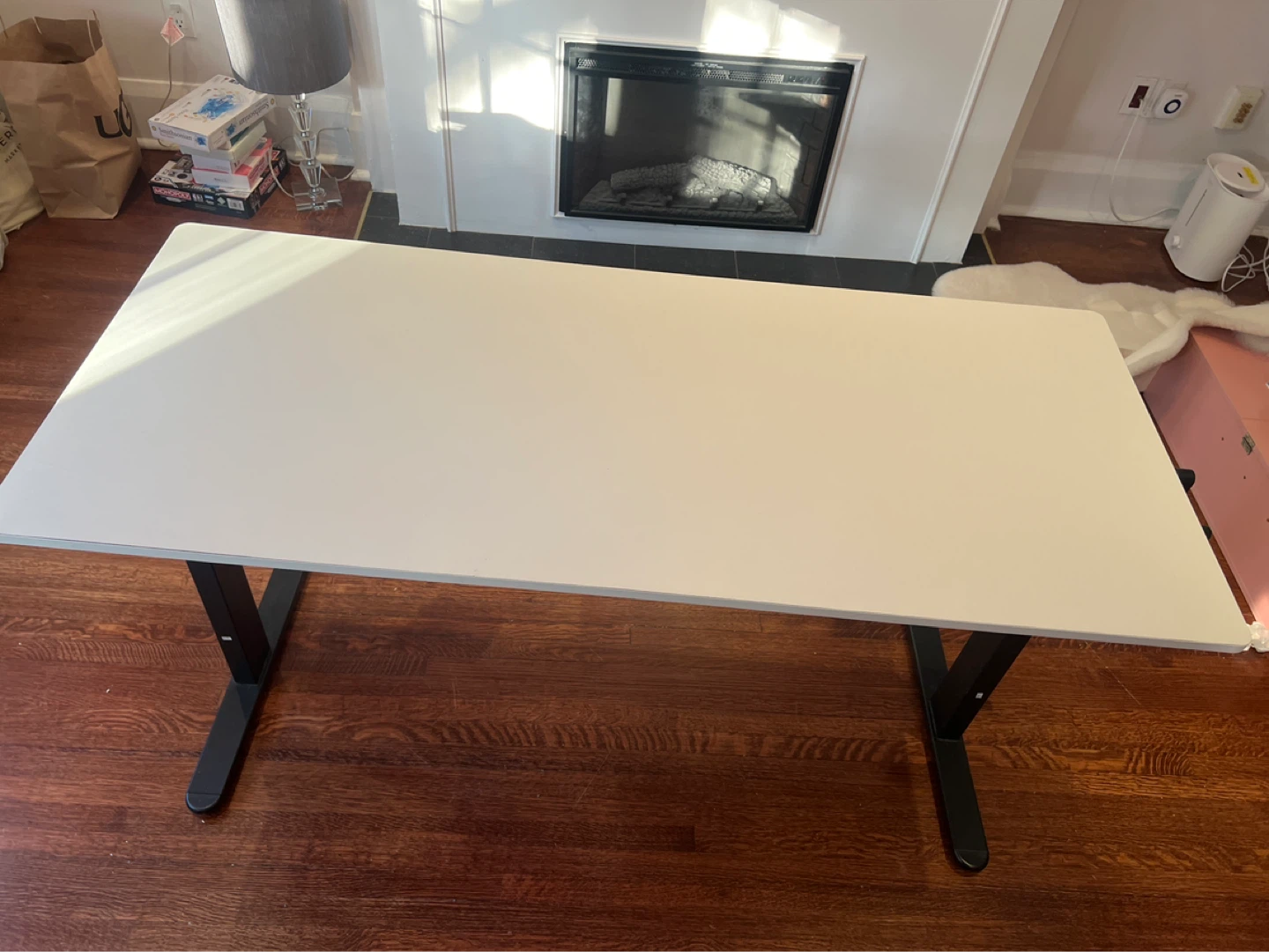 IKEA Adjustable Standing Desk – White/Black - photo 3