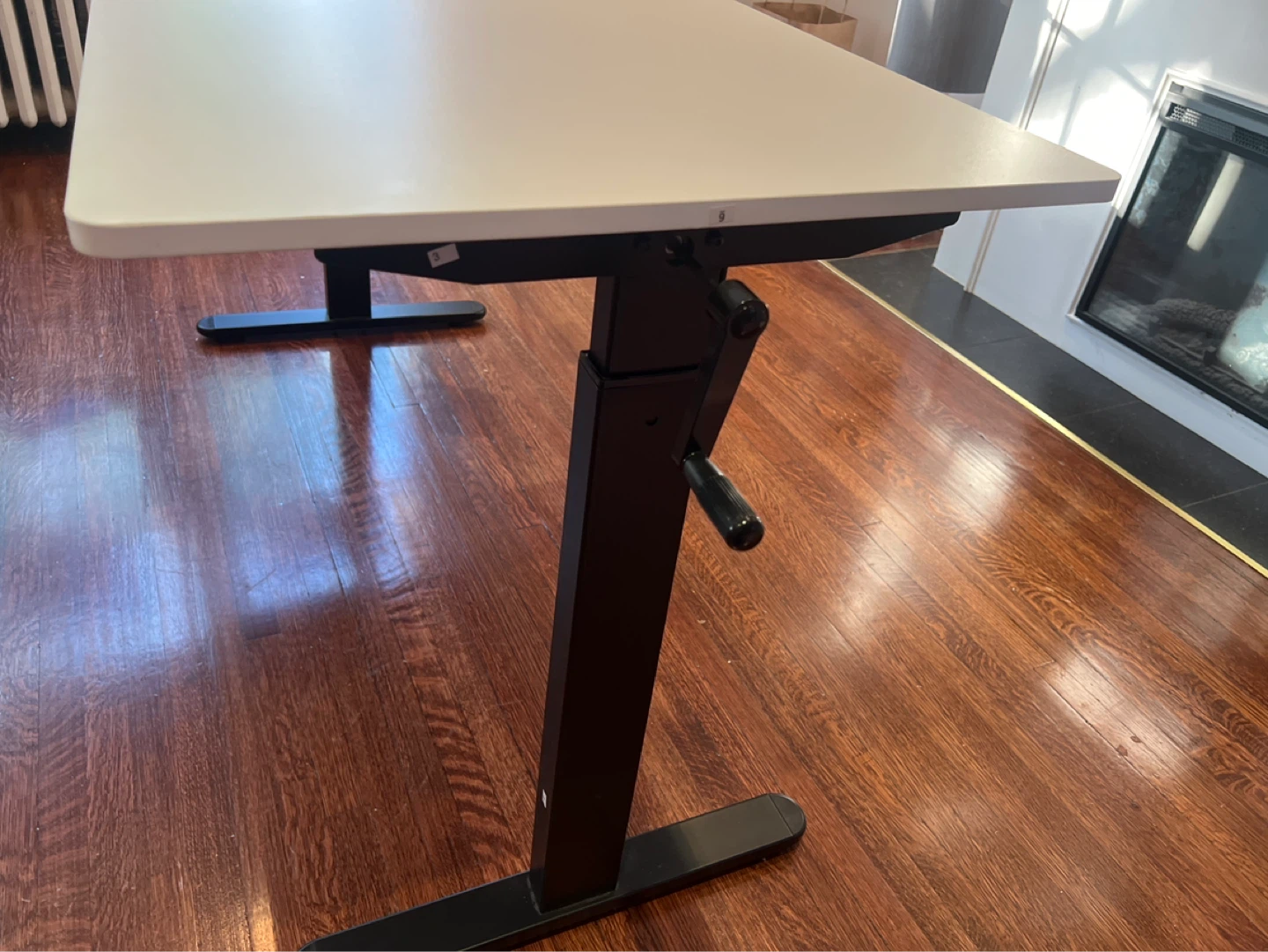 IKEA Adjustable Standing Desk – White/Black - photo 2