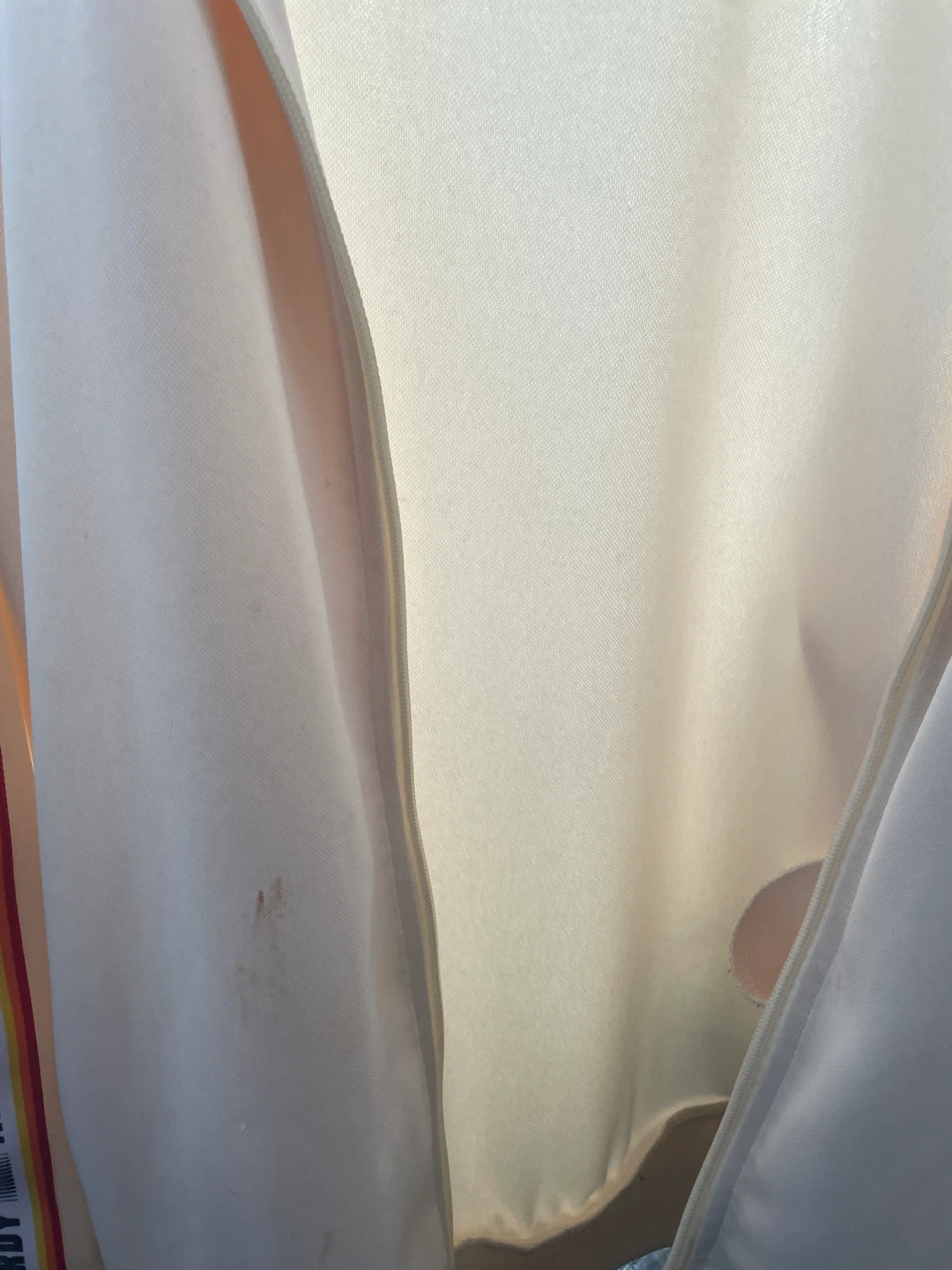 Nerdy Track Jacket Cream Rainbow Stripe - photo 2