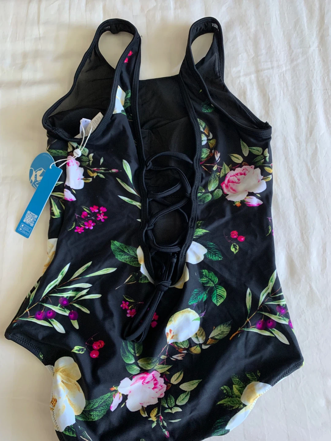 Cupshe Floral One-Piece Swimsuit Size S - photo 2