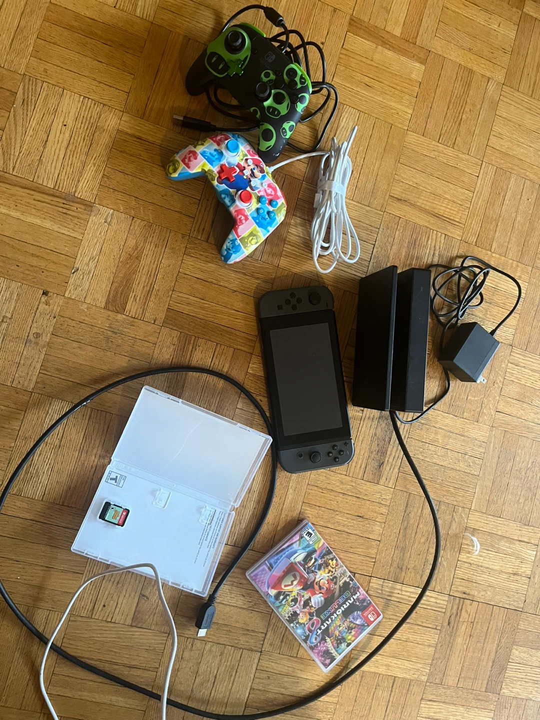 Nintendo Switch Console with Games & Controllers