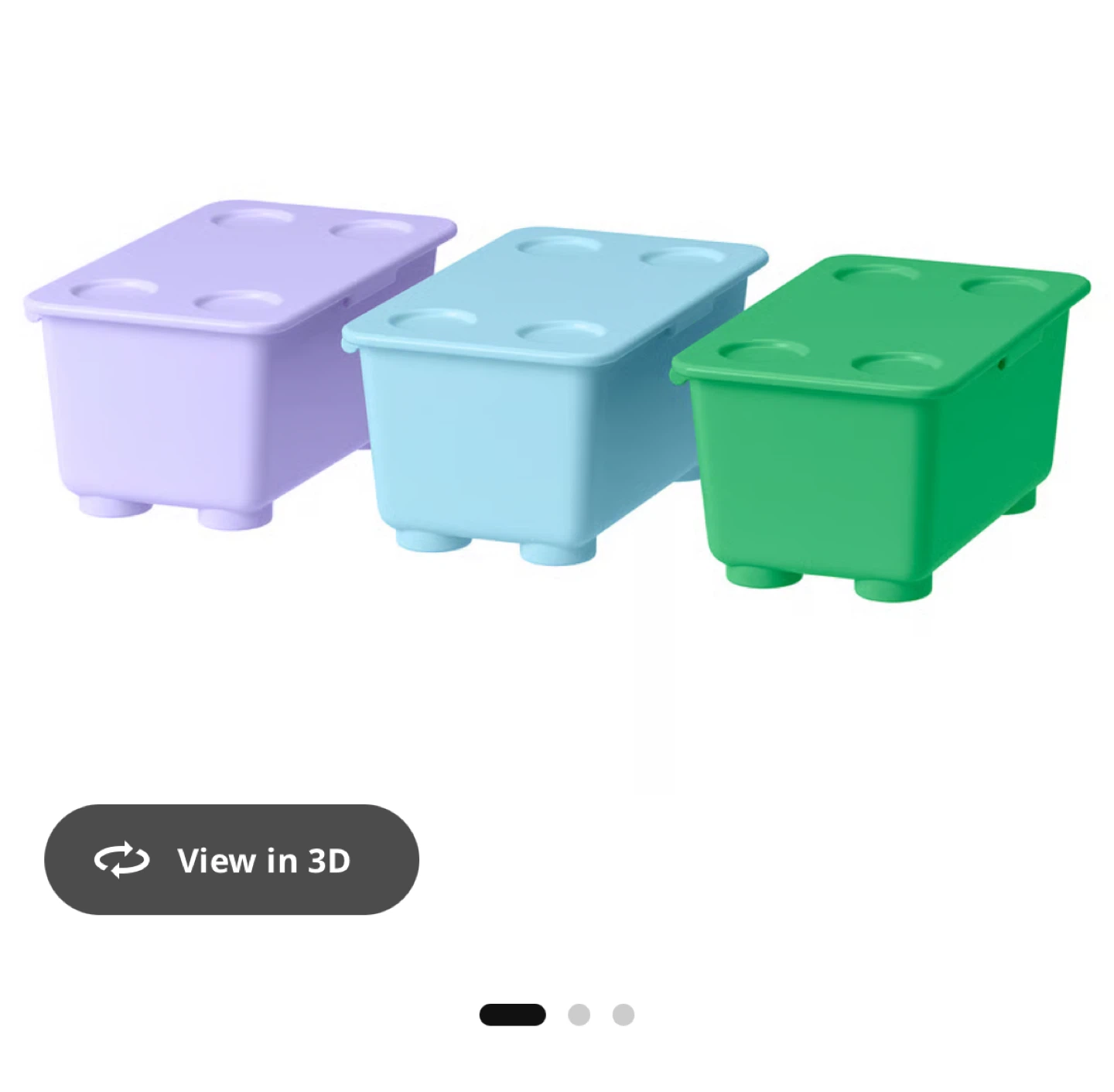 NEW✨Storage Boxes (3-Pack) - photo 2