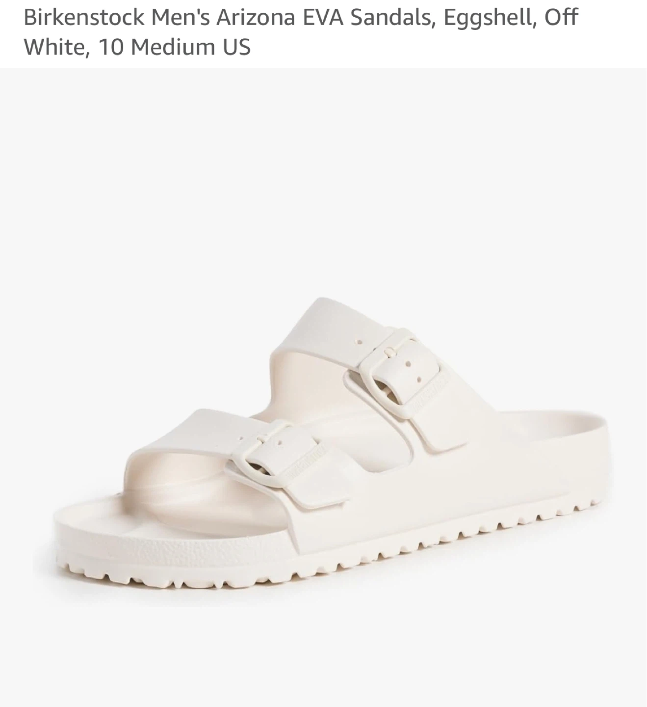 Birkenstock Arizona EVA Sandals - White - photo 2