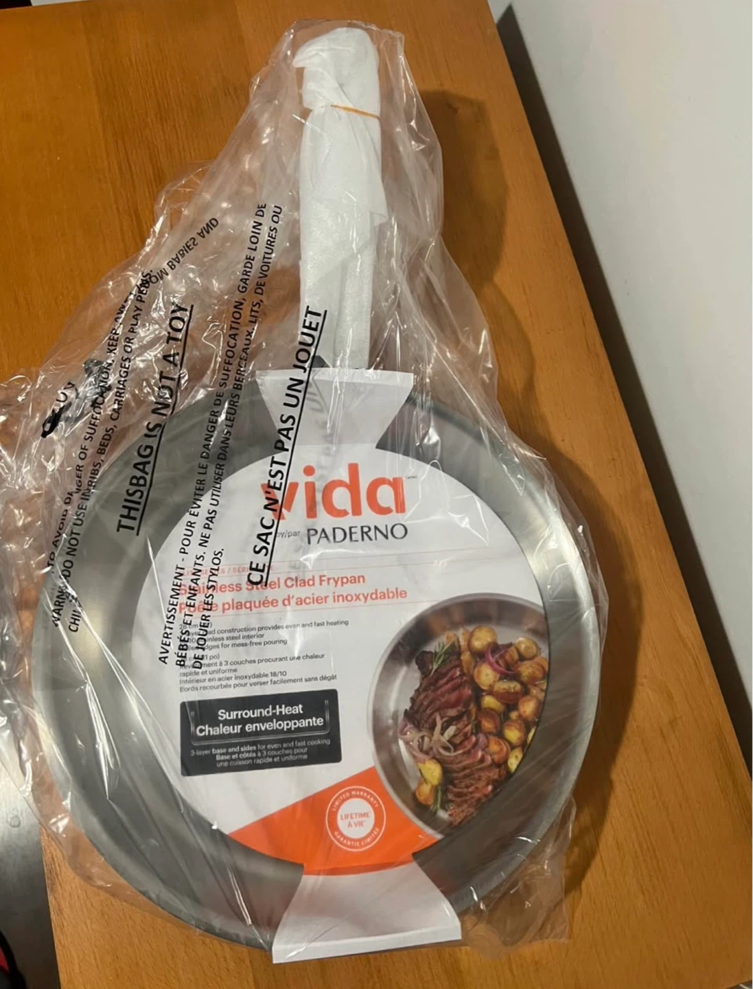 Vida Stainless Steel Frypan**Unused** - photo 2