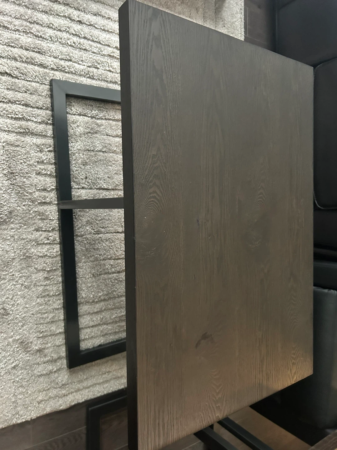 Dark Wood C-Table Set