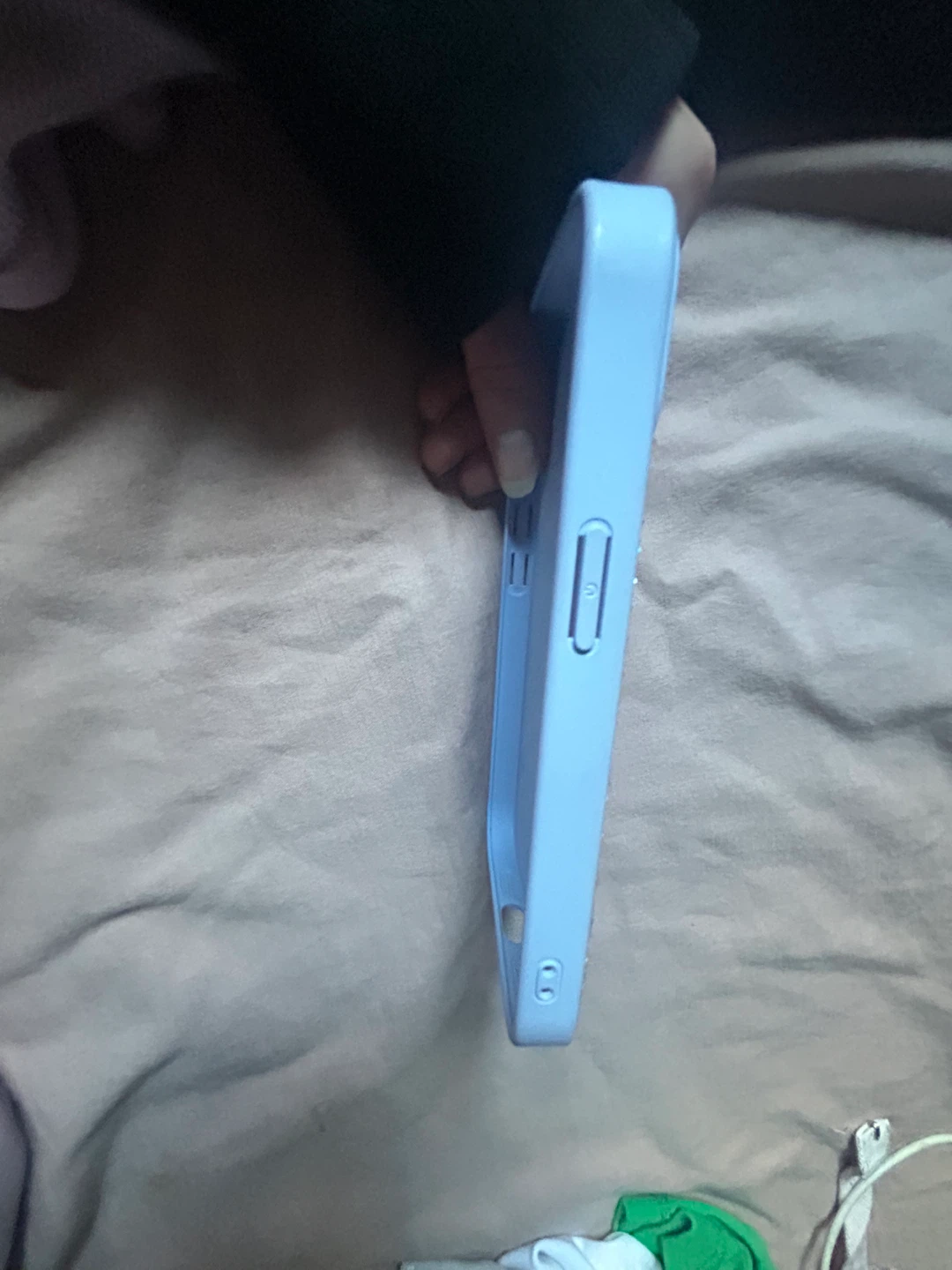 Swarovski Glitter Phone Case - Light Blue - photo 3
