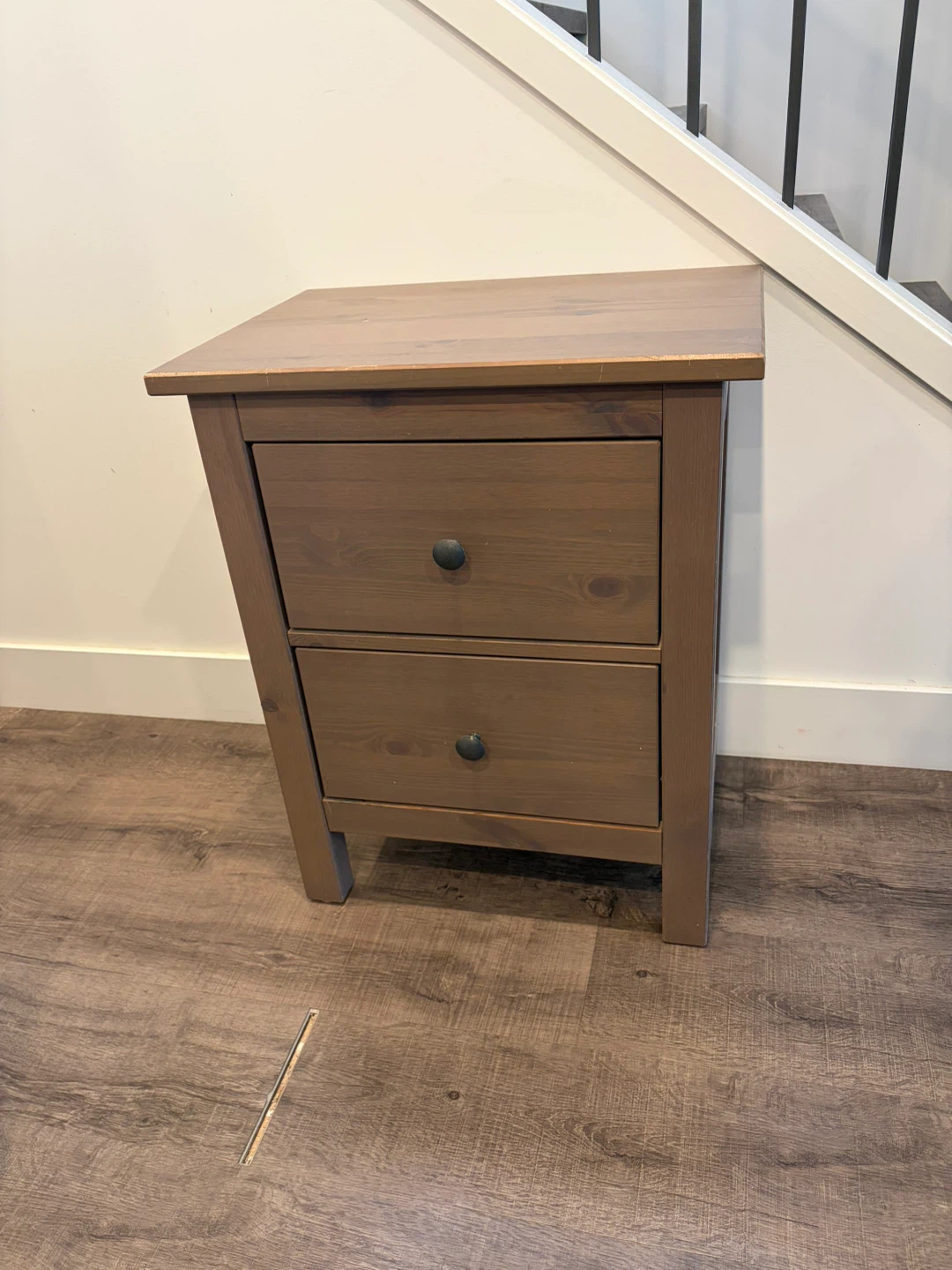 IKEA HEMNES nightstand brown colour