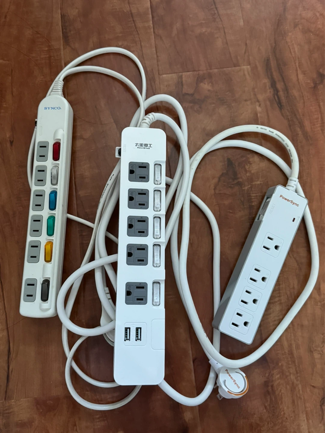 Power Strip Bundle with USB Ports