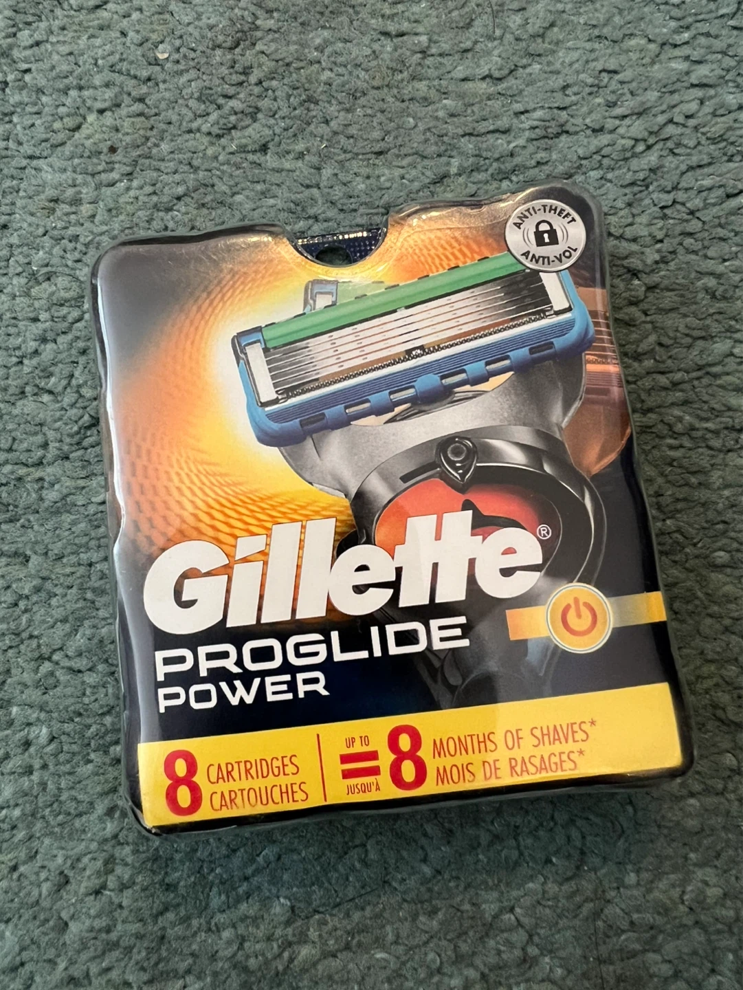 Gillette ProGlide Power Razor Cartridges - 8 Pack