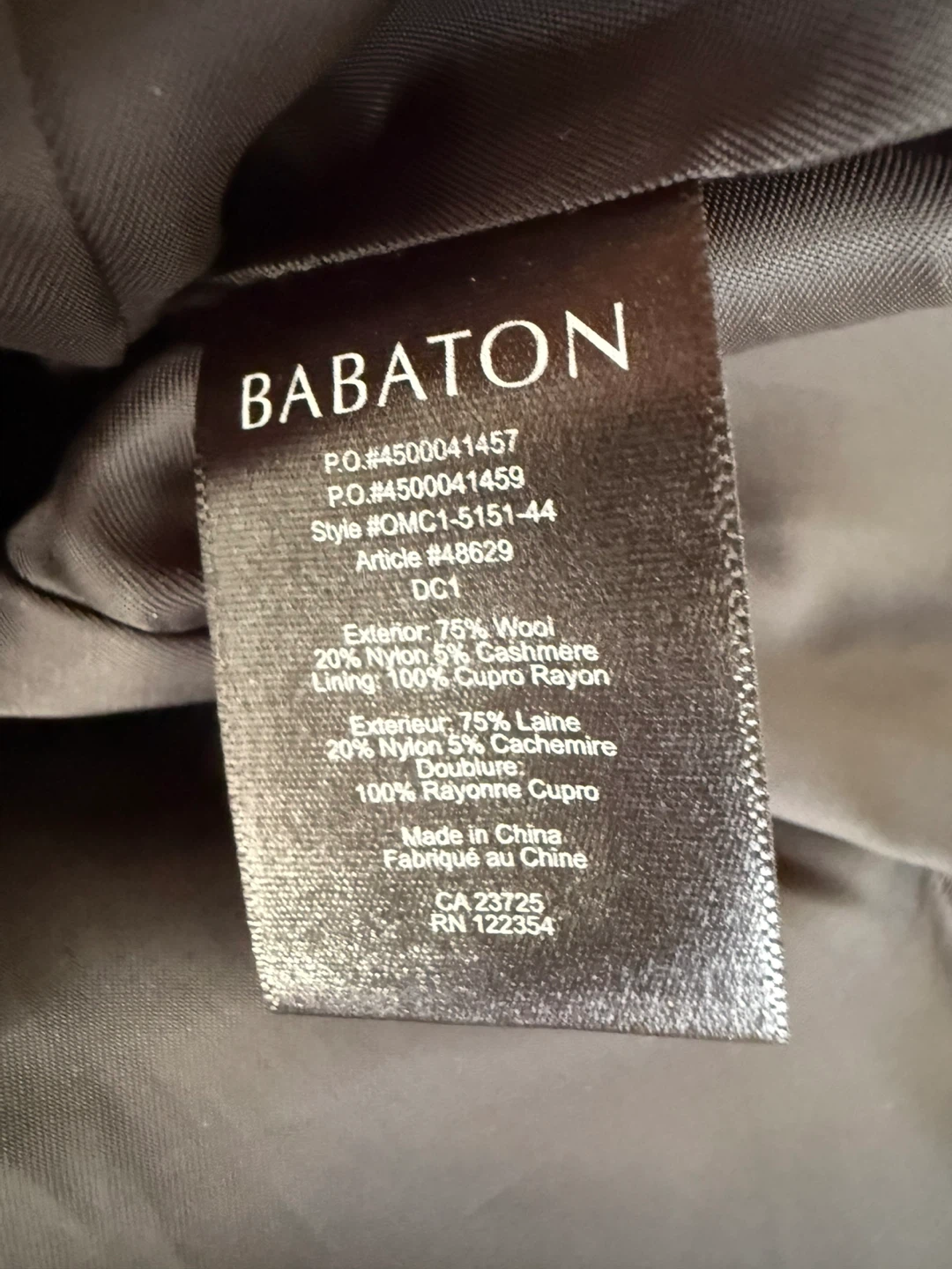 Women’s BABATON “The Connor” coat - photo 4