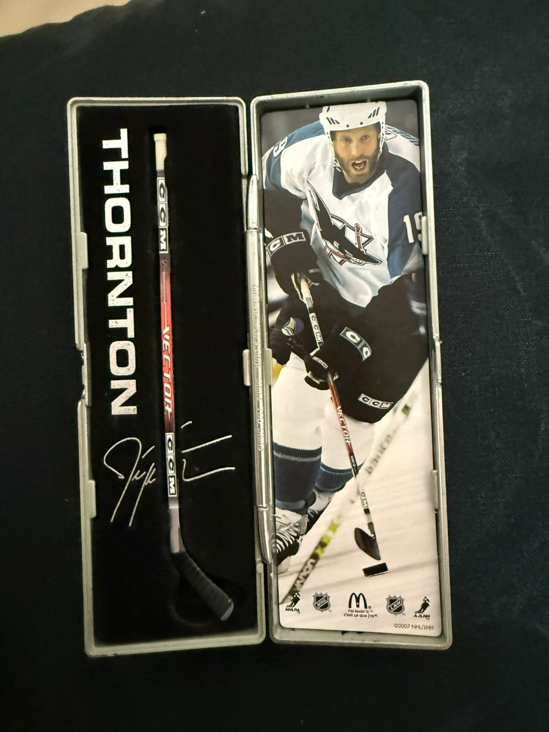 McDonald’s 2006-2007 NHL Star Sticks Joe Thornton