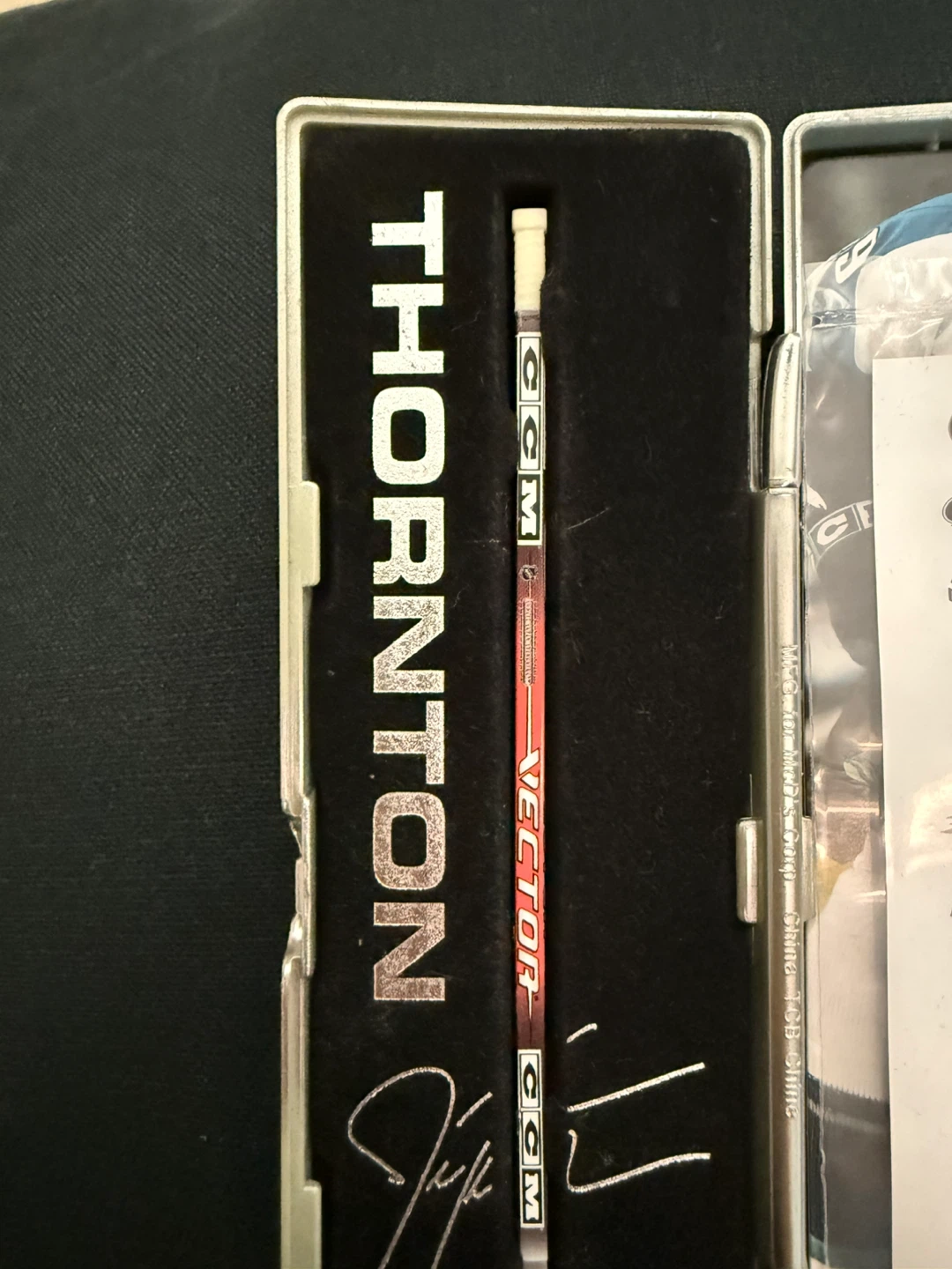 McDonald’s 2006-2007 NHL Star Sticks Joe Thornton - photo 2