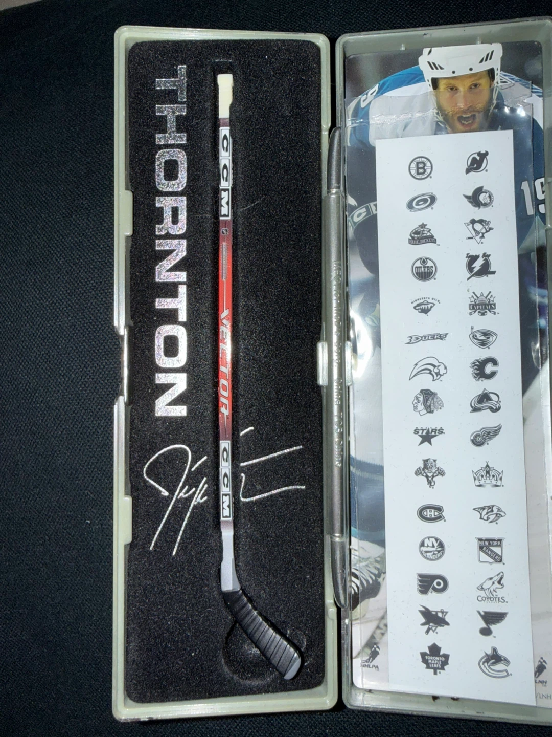 McDonald’s 2006-2007 NHL Star Sticks Joe Thornton - photo 3