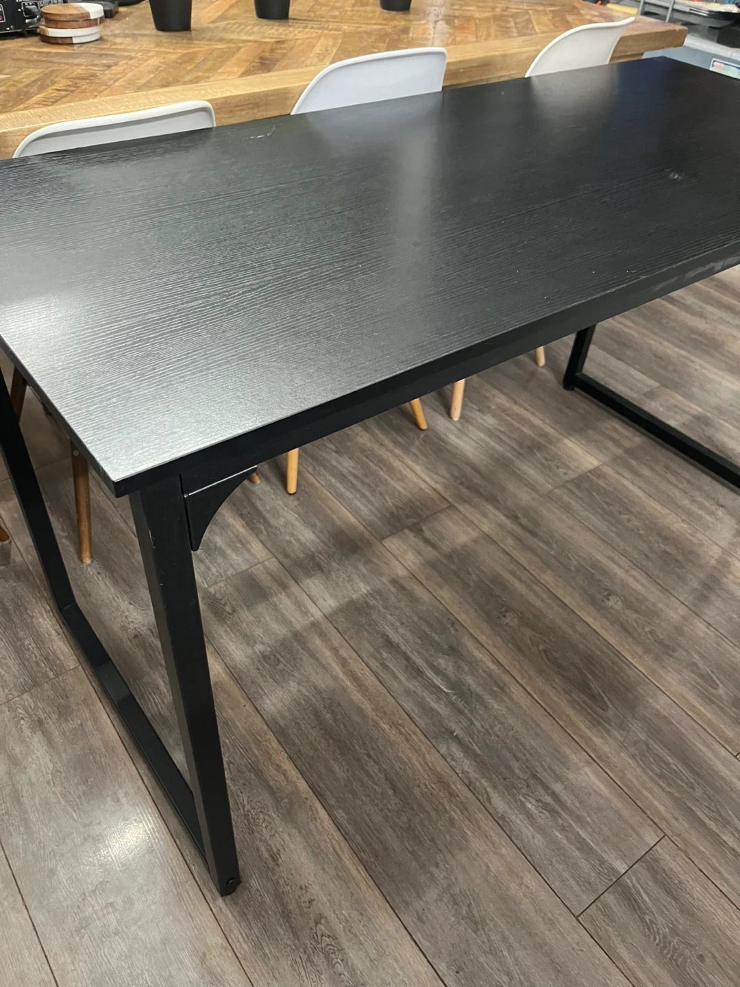 Black/brown Dining Table/ desk - photo 5