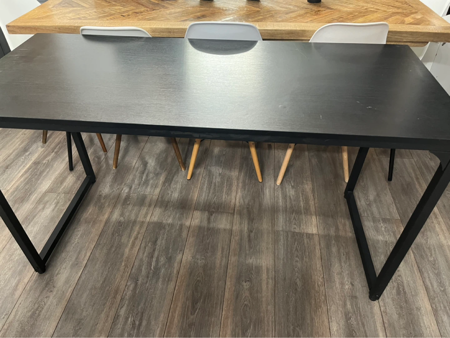 Black/brown Dining Table/ desk