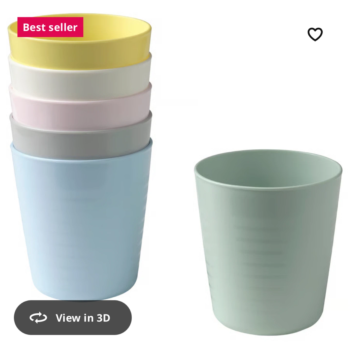 NEW✨6-Piece Plastic Tumbler Set