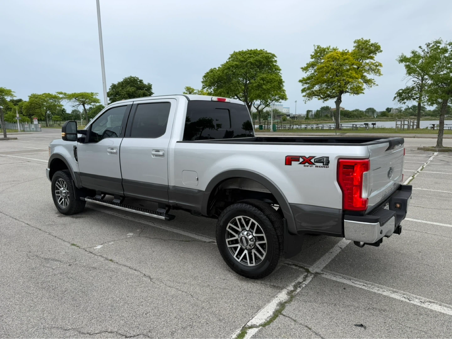 Ford Super Duty F-250 FX4 Silver Pickup Truck - photo 5