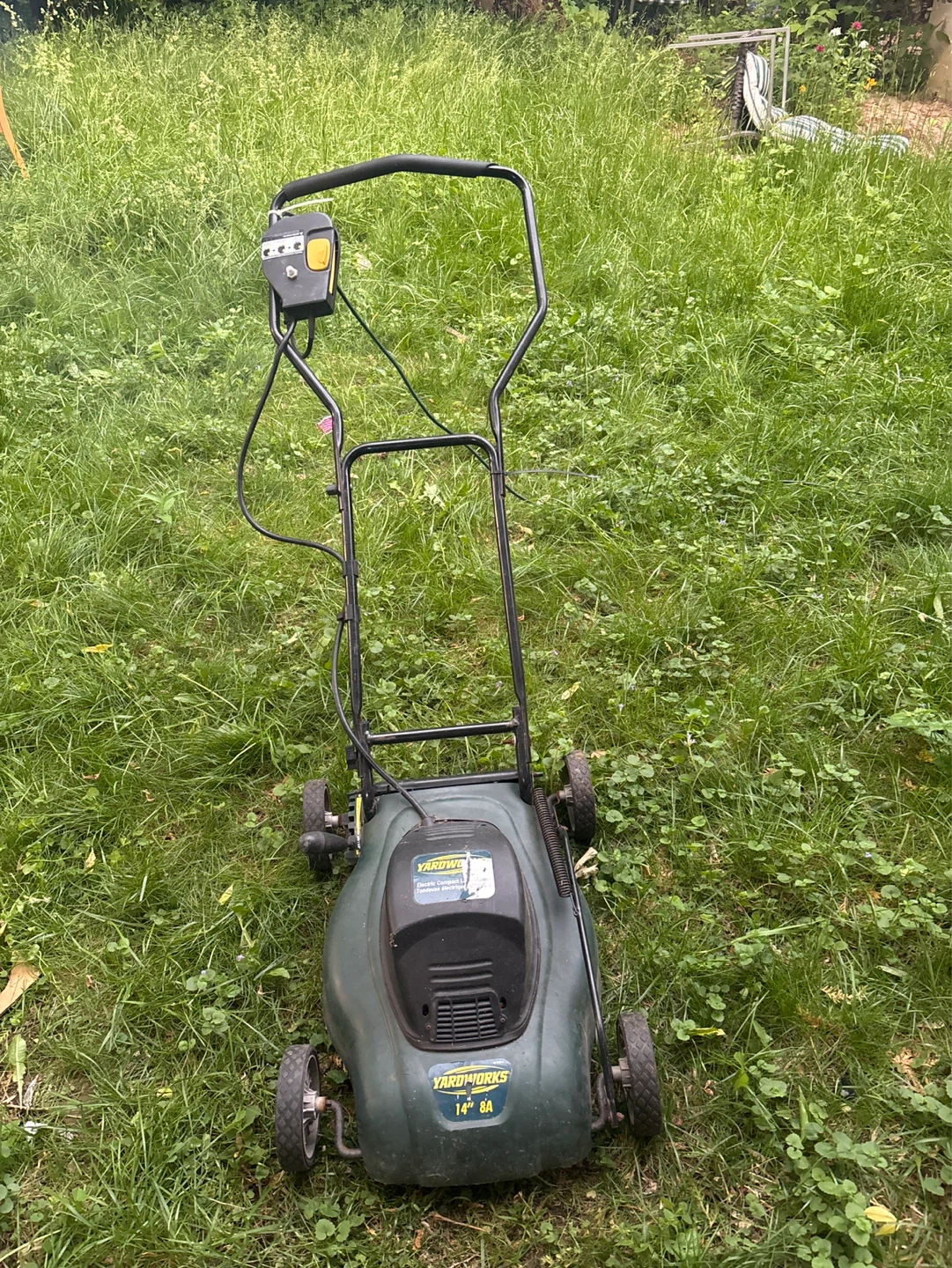 Yardworks 14" Electric Lawn Mower