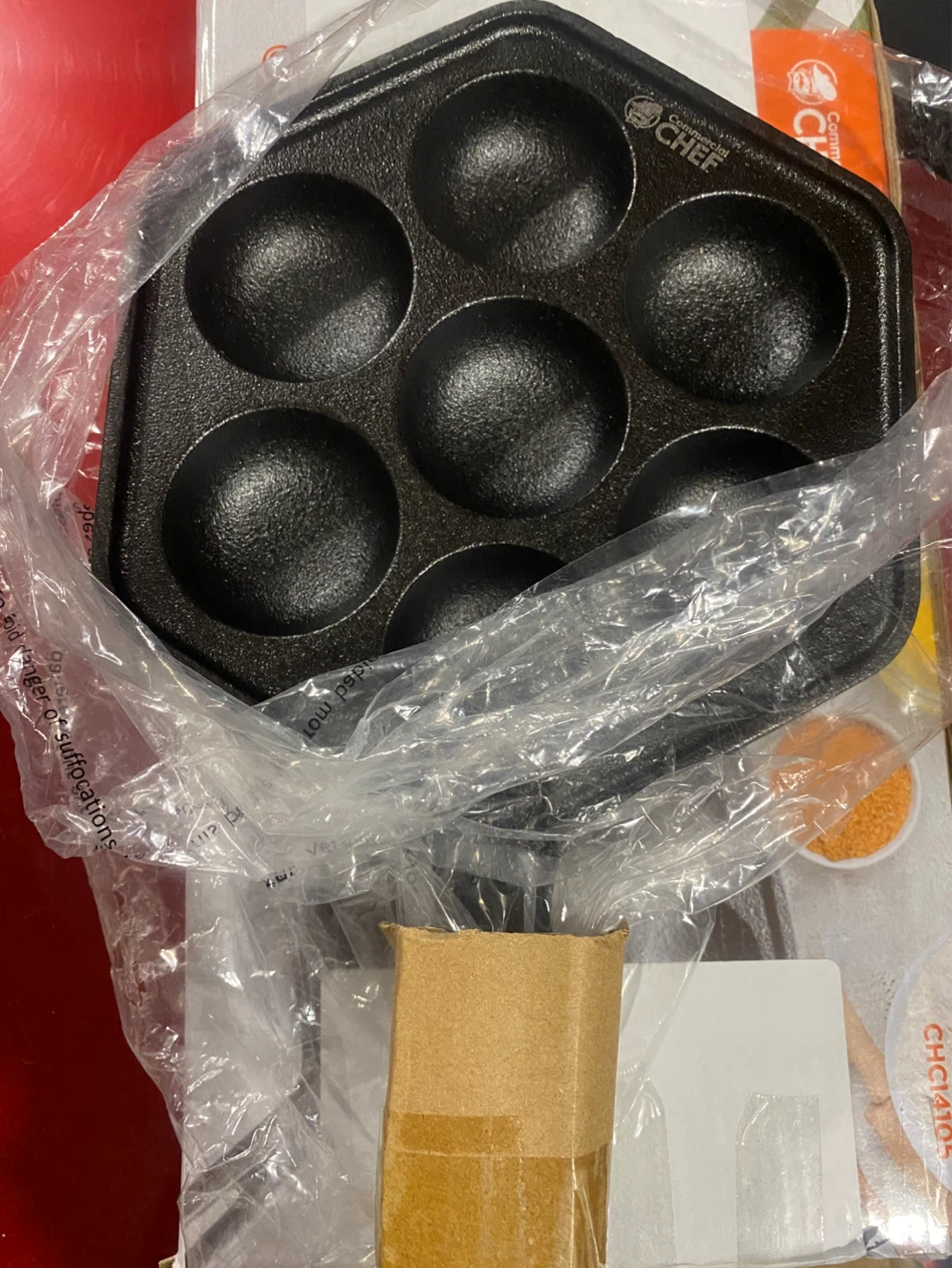 Cast Iron Danish Aebleskiver Pan - New - photo 2