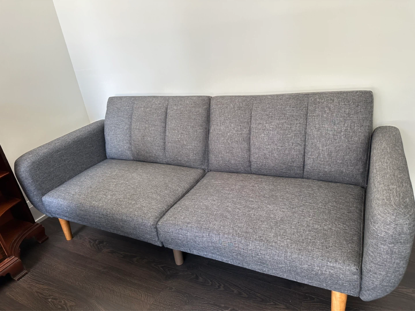 Grey Tufted Sofa