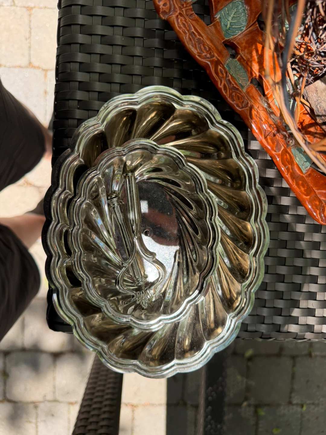 Vintage Fluted Bundt Cake Pan