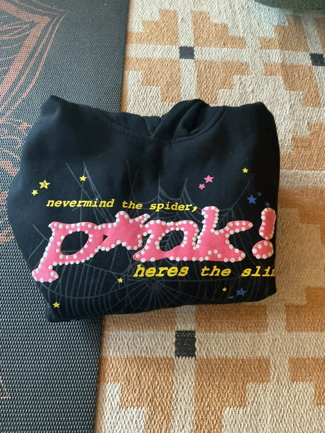 P*NK sp5der hoodie size S