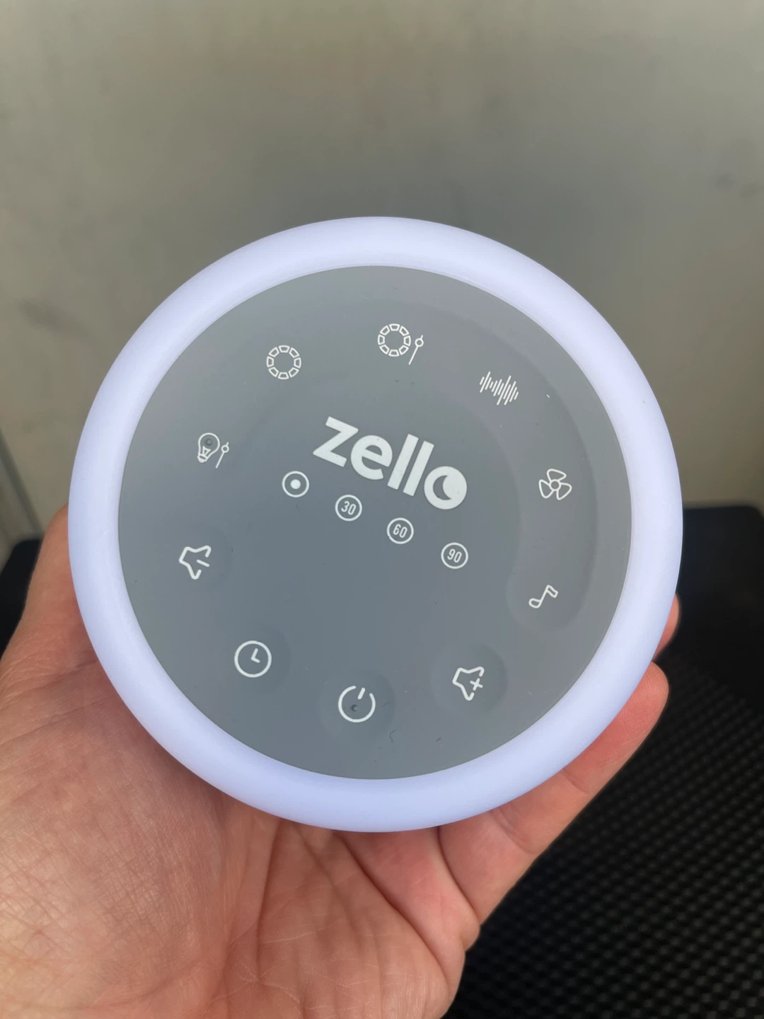 Baby soother white noise machine and night light ZELLO Brand - photo 4