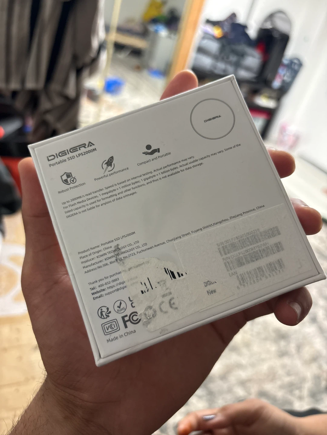 Digiera LPS2000M Portable SSD 2TB - photo 3