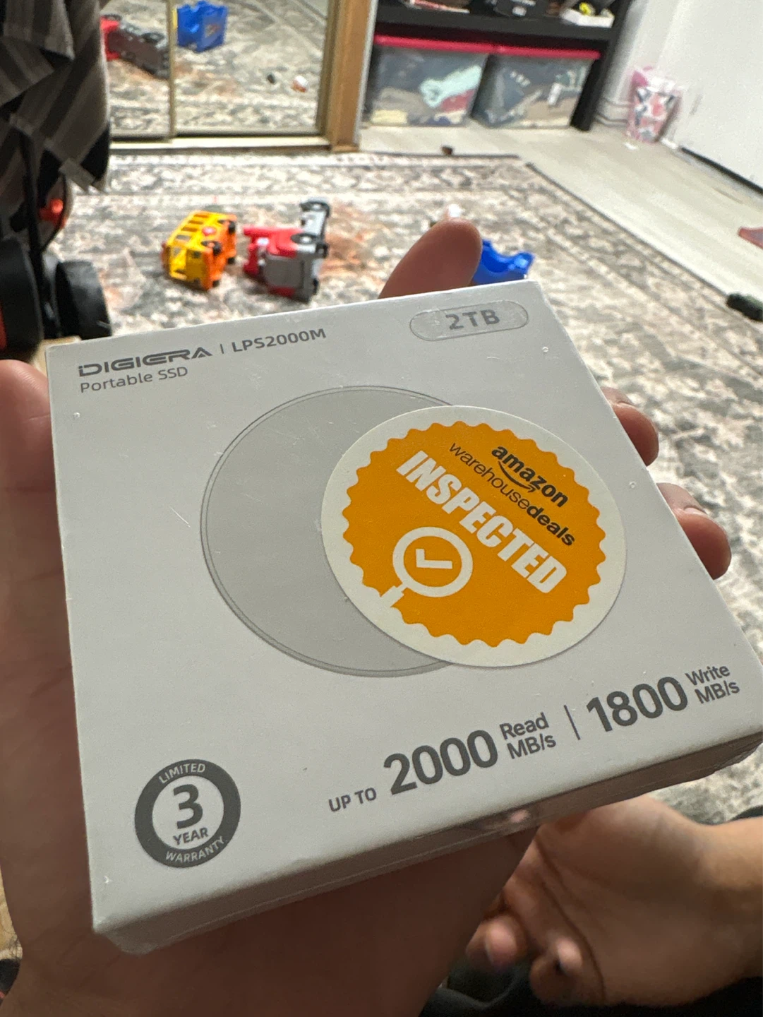 Digiera LPS2000M Portable SSD 2TB - photo 2