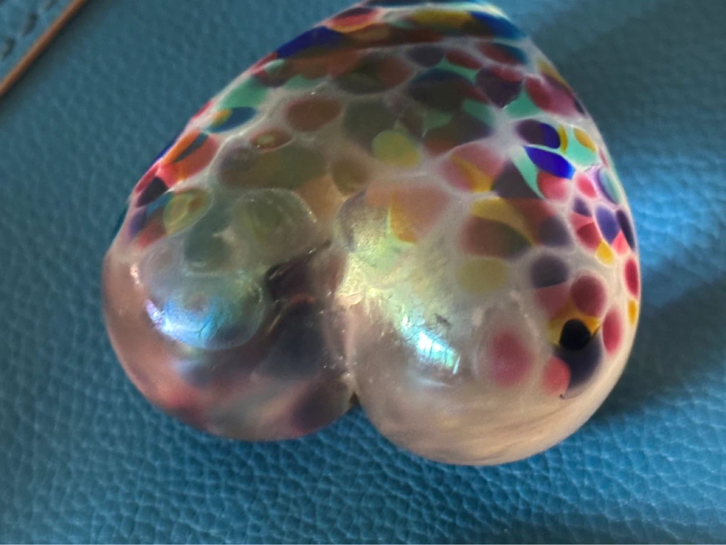 Robert Held Confetti Art Glass Paperweight - photo 3