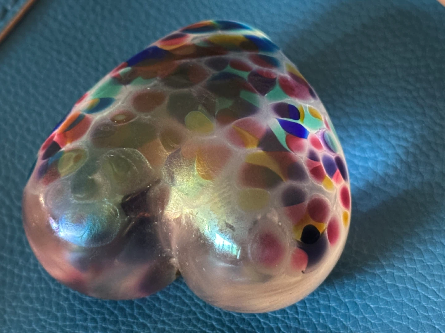 Robert Held Confetti Art Glass Paperweight - photo 4